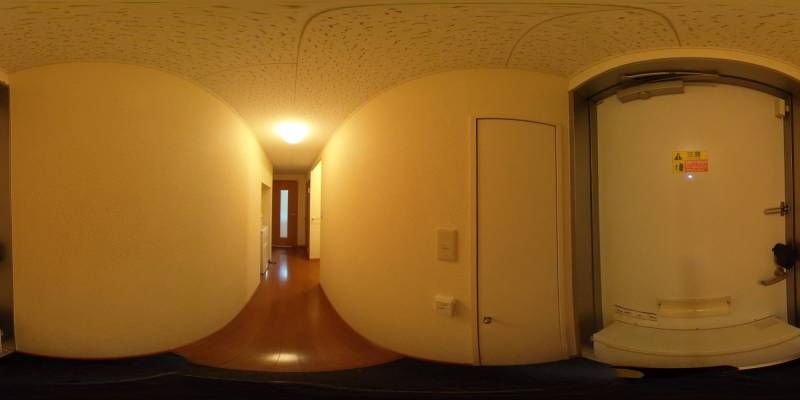 パノラマ画像玄関