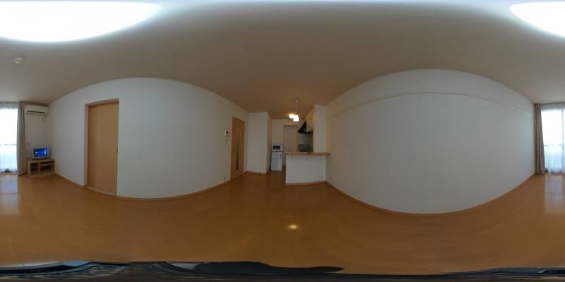 パノラマ画像リビング