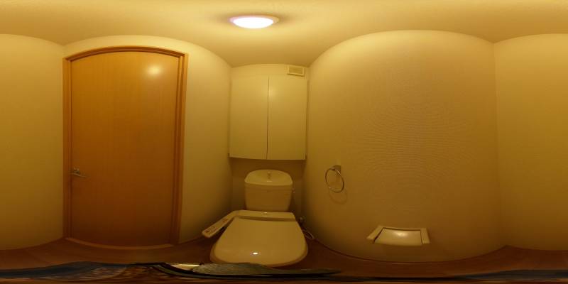 パノラマ画像トイレ