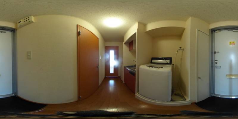 パノラマ画像玄関