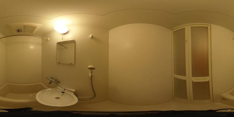 パノラマ画像バスルーム