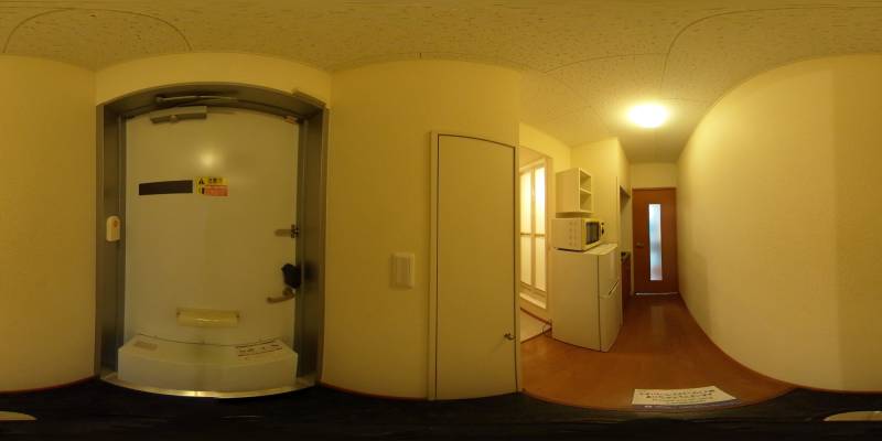 パノラマ画像玄関