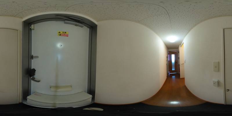 パノラマ画像玄関