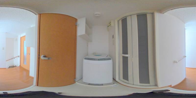 パノラマ画像洗面所