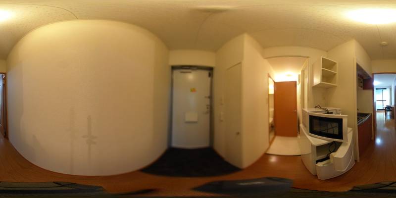 パノラマ画像玄関