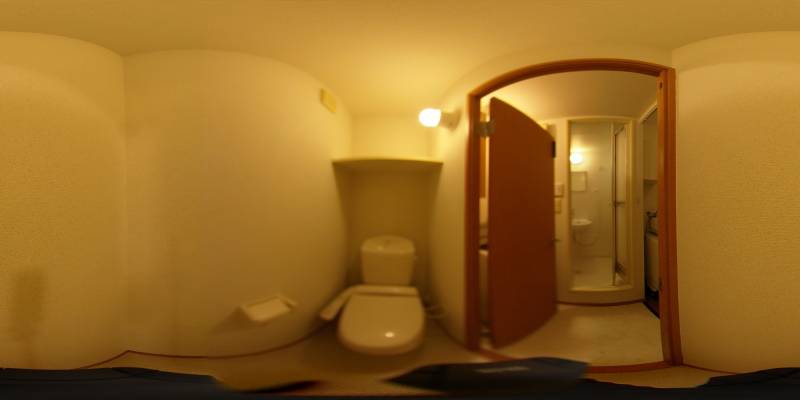 パノラマ画像トイレ