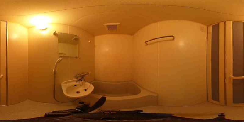 パノラマ画像バスルーム