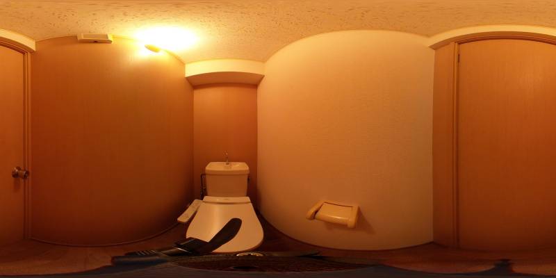 パノラマ画像トイレ