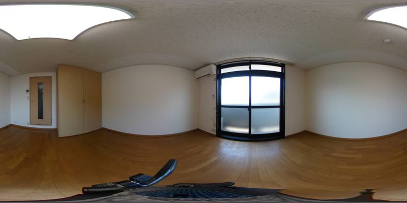 パノラマ画像リビング