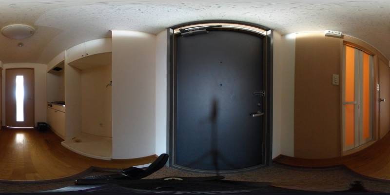 パノラマ画像玄関