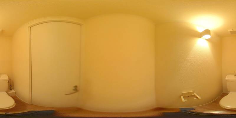 パノラマ画像トイレ