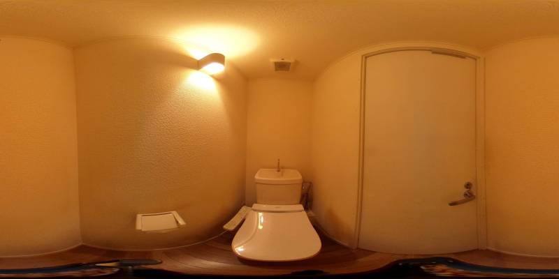 パノラマ画像トイレ