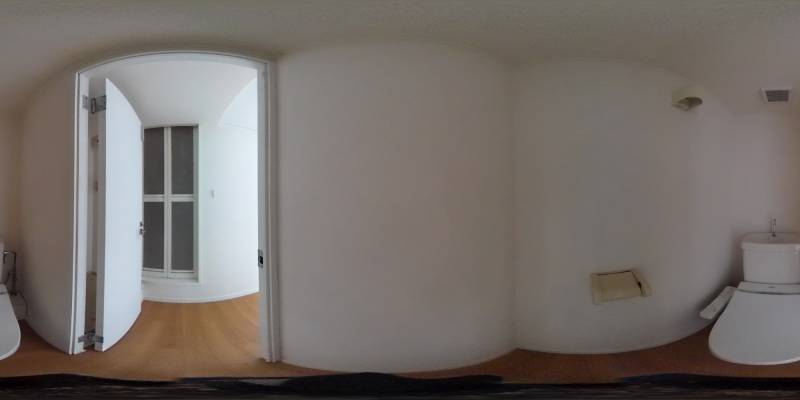 パノラマ画像トイレ