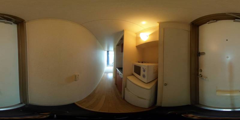 パノラマ画像玄関