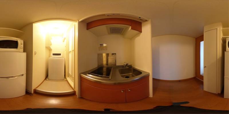 パノラマ画像キッチン