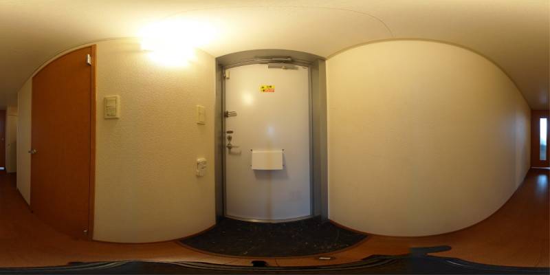 パノラマ画像玄関