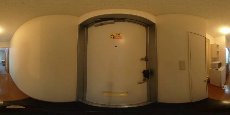 パノラマ画像玄関