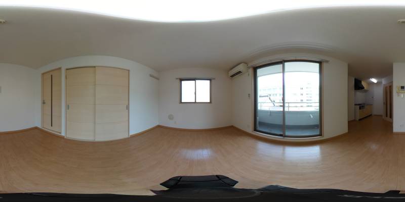 パノラマ画像リビング