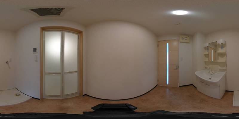 パノラマ画像洗面所