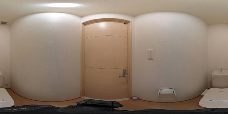 パノラマ画像トイレ