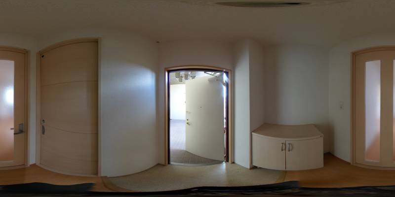 パノラマ画像玄関