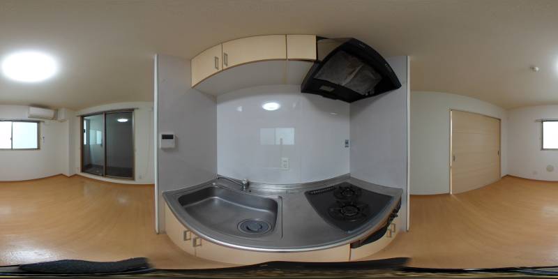 パノラマ画像キッチン