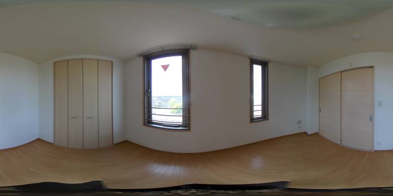 パノラマ画像洋室