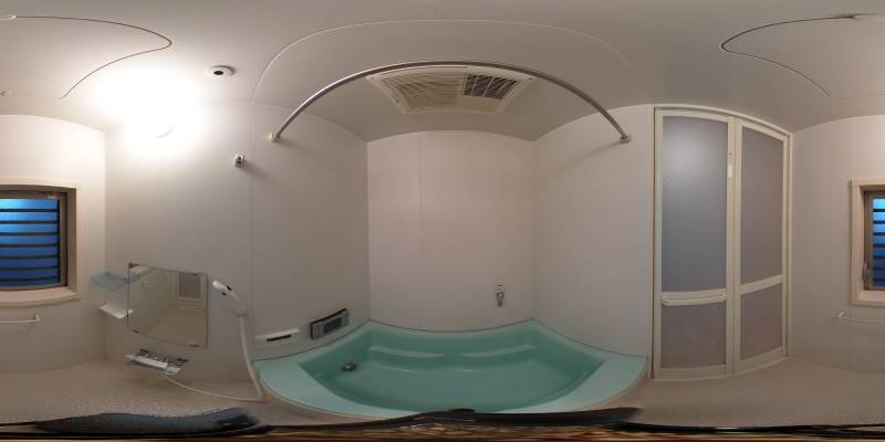 パノラマ画像バスルーム