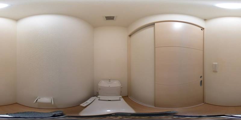 パノラマ画像トイレ