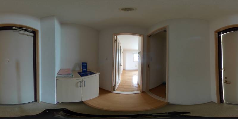 パノラマ画像玄関