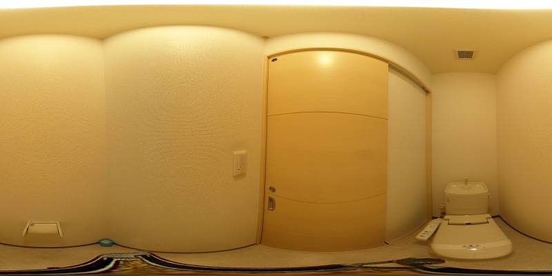 パノラマ画像トイレ