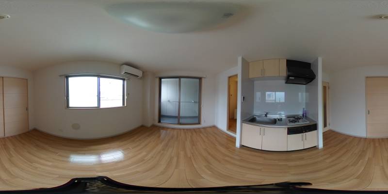 パノラマ画像リビング