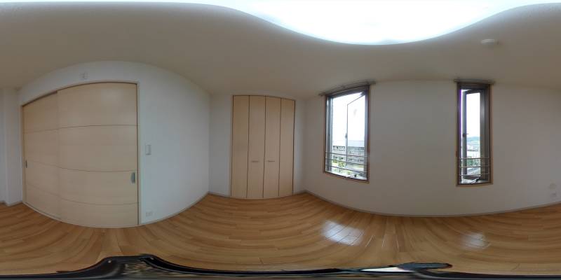 パノラマ画像洋室