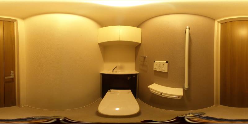 パノラマ画像トイレ