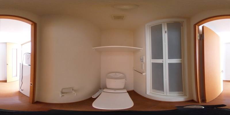 パノラマ画像トイレ