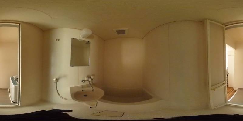 パノラマ画像バスルーム