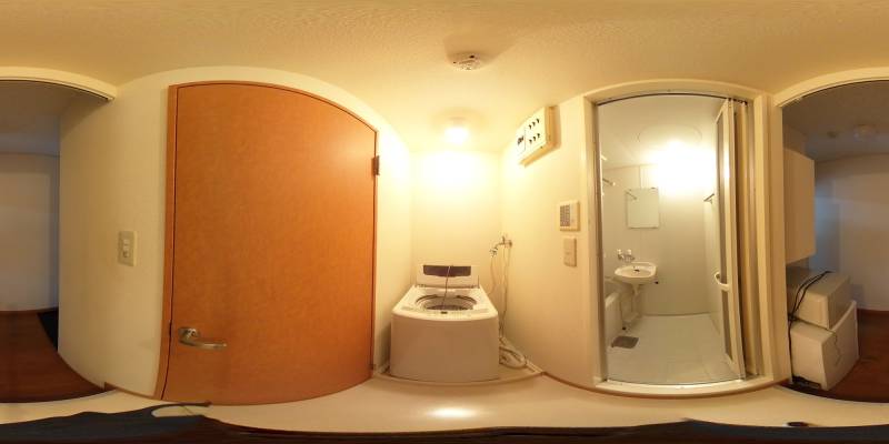 パノラマ画像洗面所