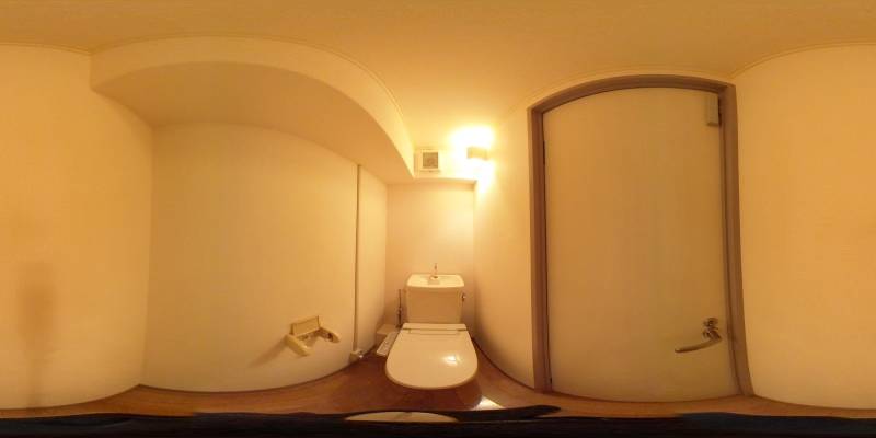 パノラマ画像トイレ