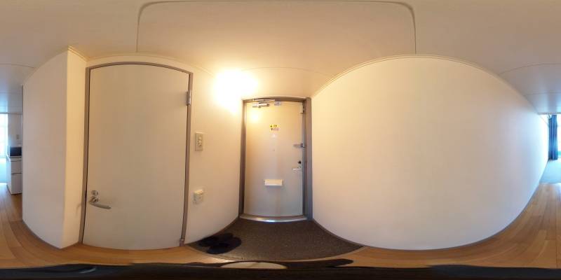 パノラマ画像玄関