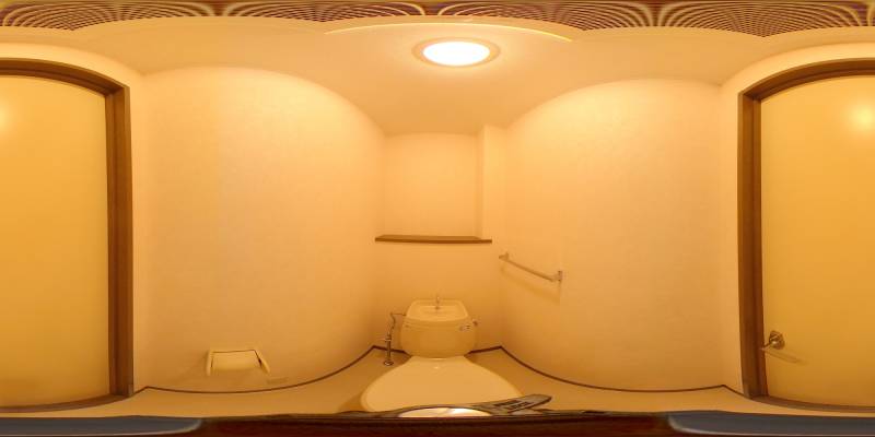 パノラマ画像トイレ