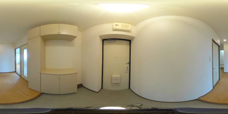 パノラマ画像玄関