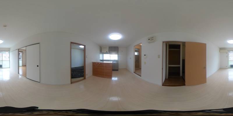 パノラマ画像リビング