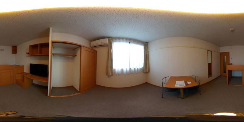 パノラマ画像洋室