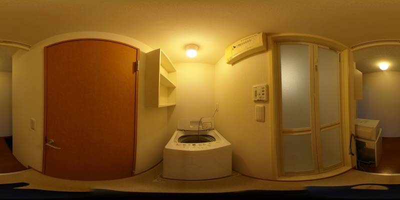 パノラマ画像洗面所