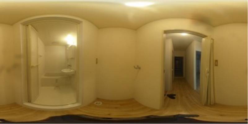 パノラマ画像洗面所