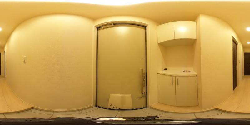 パノラマ画像玄関