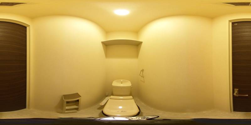 パノラマ画像トイレ