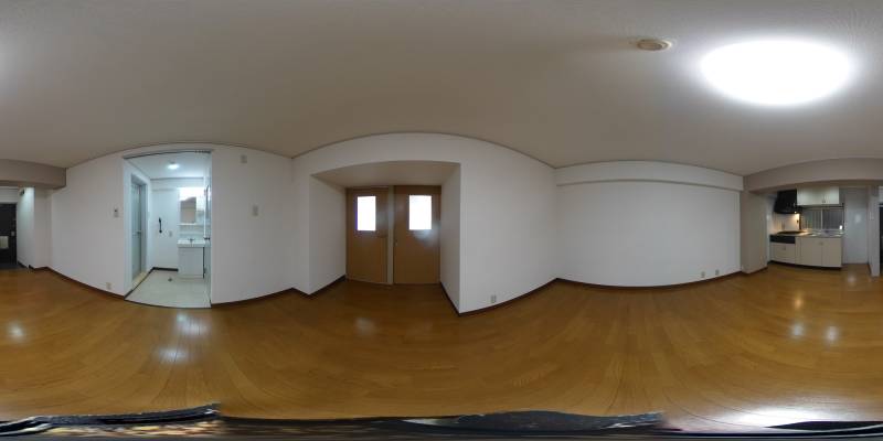 パノラマ画像リビング