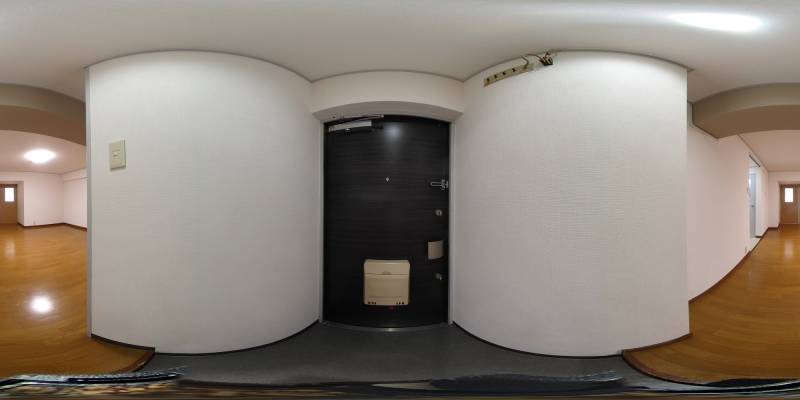 パノラマ画像玄関