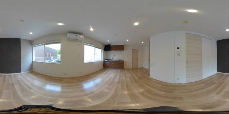 パノラマ画像洋室